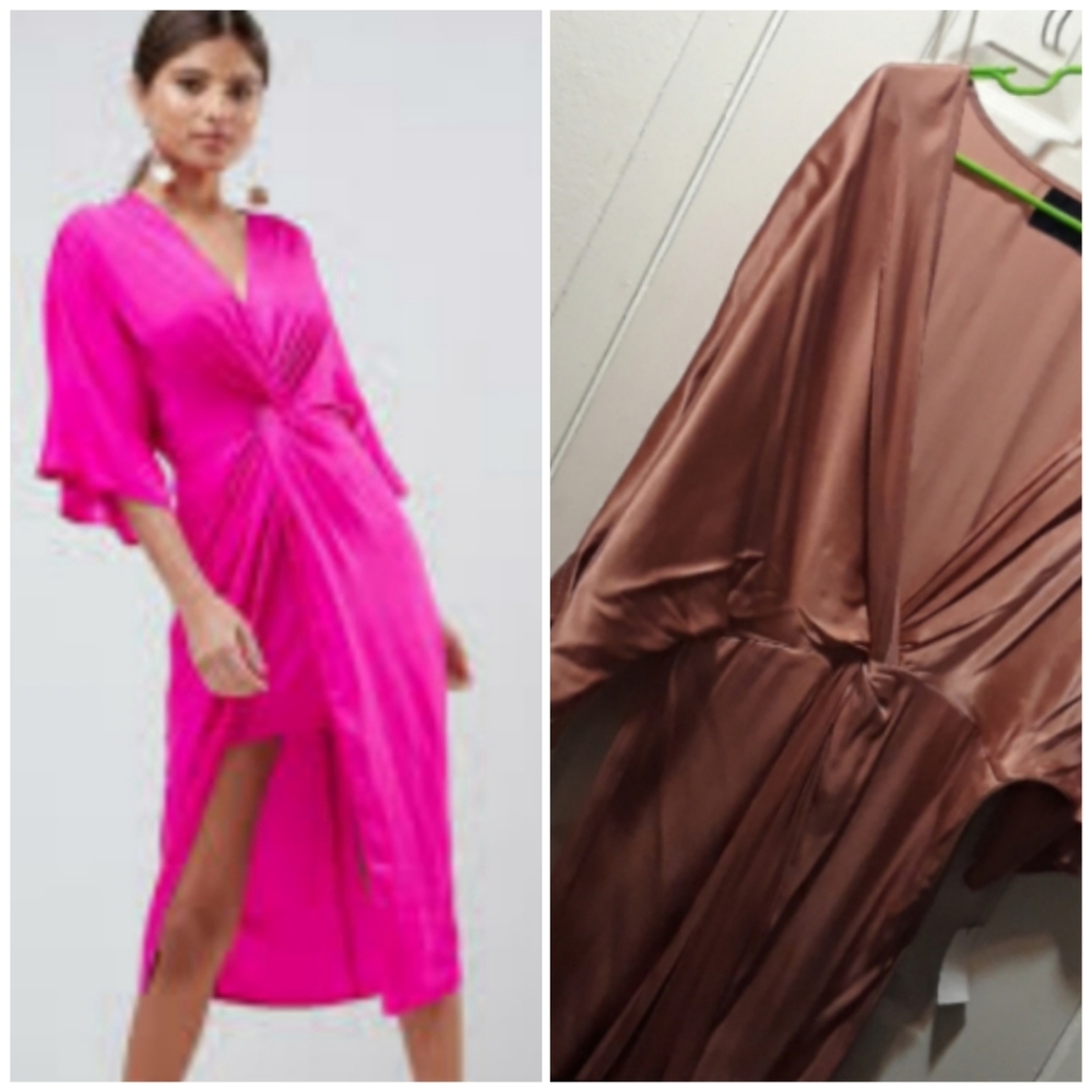 Do + Be satin  Dress size Small /Med